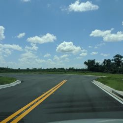 The End of Sawgrass Bay Blvd. on the Lake County Side